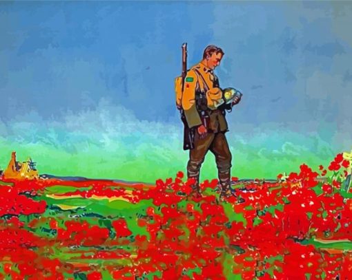 Flanders Field Diamond Painting