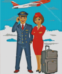 Flight Crew Diamond Painting