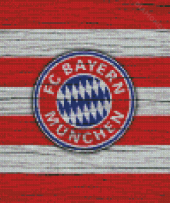 Football Club Bayern Munich Logo Diamond Painting