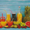 Fruit And Drinks Diamond Painting