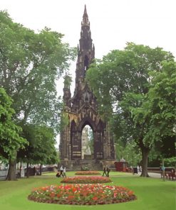 Gardens Princes Street Edinburgh Diamond Painting