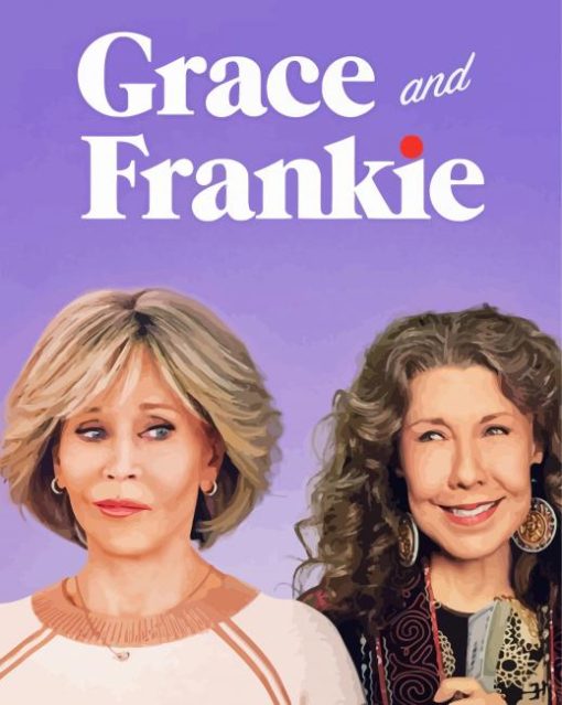 Grace And Frankie Characters Poster Diamond Painting