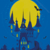 Halloween Castle Moonlight Diamond Painting