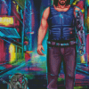 John Wick Dog Pop Art Diamond Painting