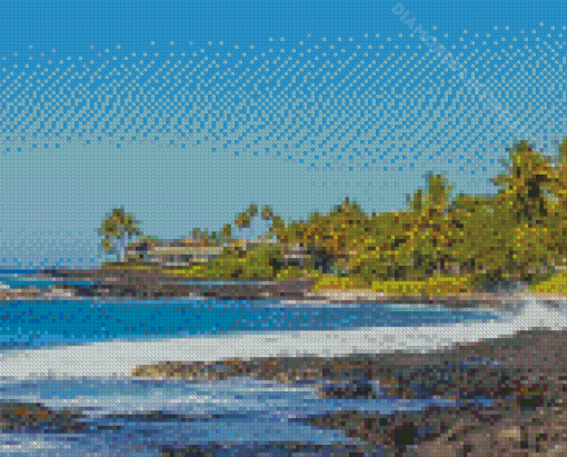 Kailua Kona Island Diamond Painting