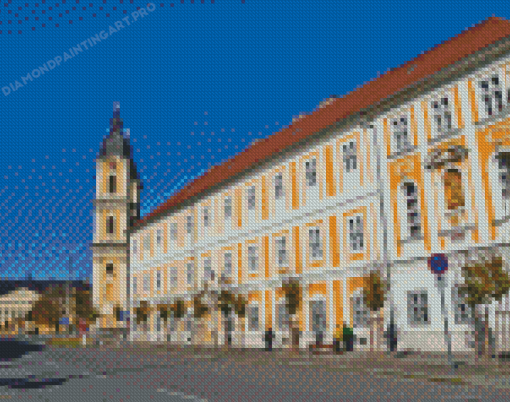 Kalocsa Streets Diamond Painting
