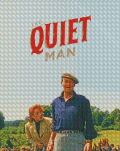 The Quiet Man Poster Diamond Painting
