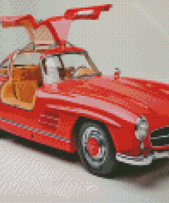 Mercedes Sl 300 Car Diamond Painting