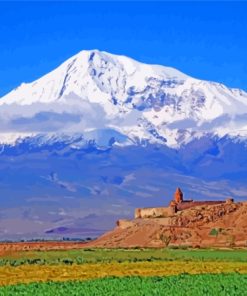 Mount Ararat Volcano Diamond Painting