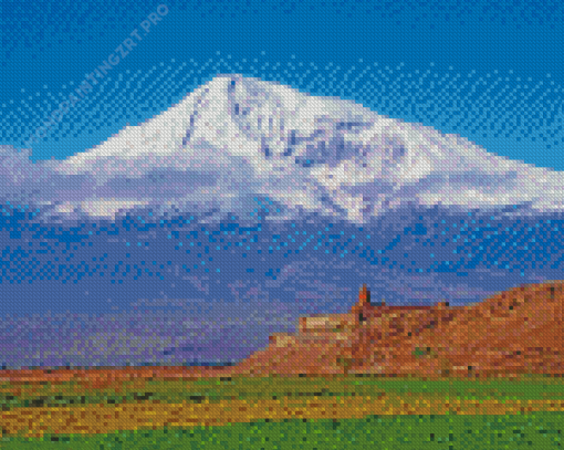 Mount Ararat Volcano Diamond Painting