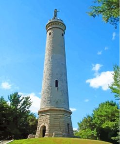 Myles Standish Monument Duxbury Diamond Painting