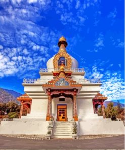 National Memorial Chorten Bhutan Diamond Painting