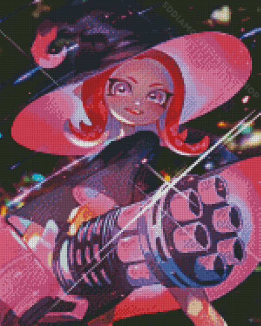 Octoling Witch Splatoon 3 Game Diamond Painting