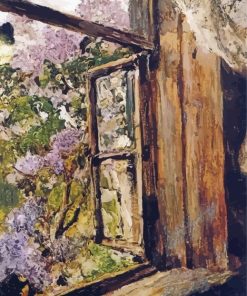 Open Window Lilacs Valentin Serov Diamond Painting