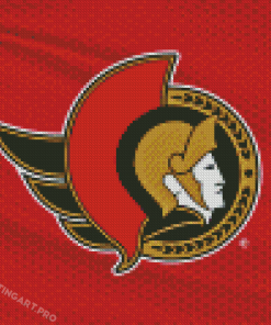 Ottawa Senators Logo Diamond Painting