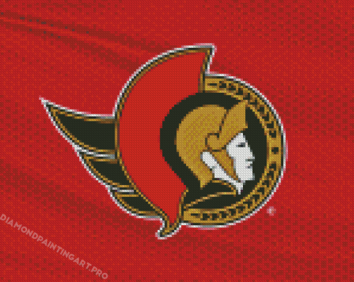 Ottawa Senators Logo Diamond Painting