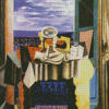 Pablo Picasso Still Life In Front On Window Diamond Painting