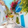 Paros Beautiful Alleys Diamond Painting