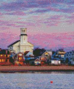 Provincetown At Sunset Diamond Painting