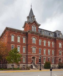 Purdue University Building Diamond Painting