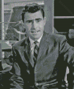 Rod Serling The Twilight Zone Character Diamond Painting