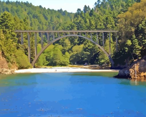 Russian Gulch State Park Carolina Diamond Painting