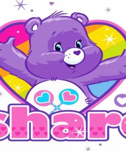 Share Bear Poster Diamond Painting