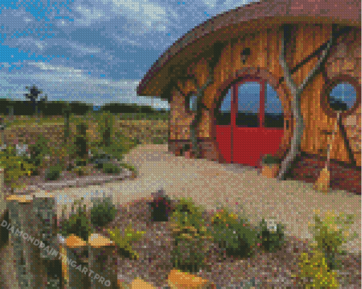 Shire House Hobbit Diamond Painting