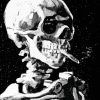 Skeleton Smoking Art Diamond Painting