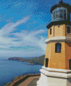 Split Rock Lighthouse Diamond Painting