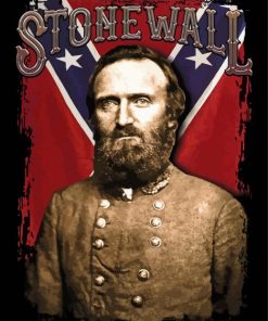 Stonewall Jackson Poster Diamond Painting