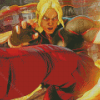 Street Fighter Ken Masters Diamond Painting