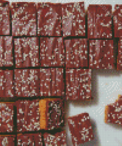 Tahini Chocolate Bars Diamond Painting