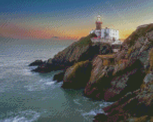 The Baily Lighthouse Howth Diamond Painting