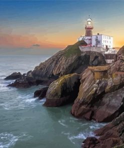 The Baily Lighthouse Howth Diamond Painting