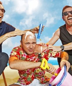 The Comedy Serie Idiot Abroad Diamond Painting