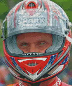 The Racer Carl Fogarty Diamond Painting