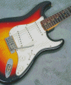 The Strat Guitar Diamond Painting