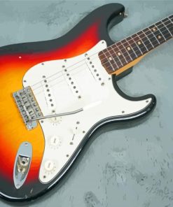 The Strat Guitar Diamond Painting