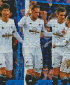 The Swansea City Players Diamond Painting