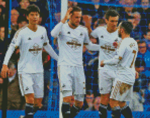 The Swansea City Players Diamond Painting