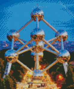 The Atomium Diamond Paintings