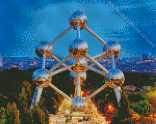 The Atomium Diamond Paintings