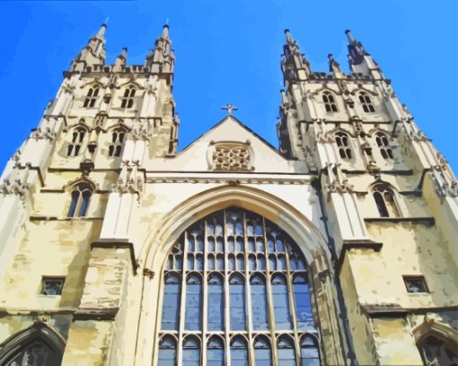 The Canterbury Cathedral Diamond Painting