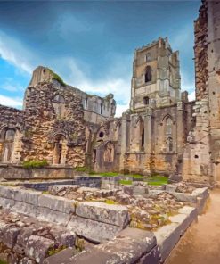 The Fountains Abbey Diamond Painting