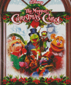 The Muppet Christmas Card Disney Movie Diamond Painting