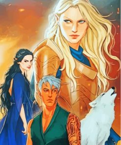 Throne Of Glass Diamond Painting