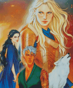 Throne Of Glass Diamond Painting