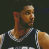 Tim Duncan Basketball Diamond Painting