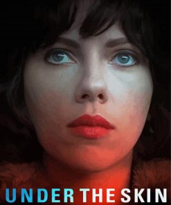 Under The Skin Poster Diamond Painting